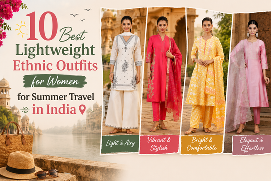 10 Best Lightweight Ethnic Outfits for Women for Summer Travel in India
