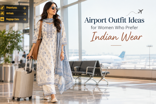 Airport Outfit Ideas for Women Who Prefer Indian Wear