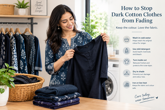 How to Stop Dark Cotton Clothes from FadingHow to Stop Dark Cotton Clothes from Fading