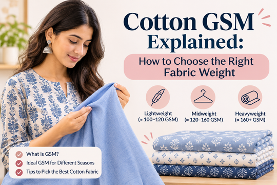 Cotton GSM Explained: How to Choose the Right Fabric Weight