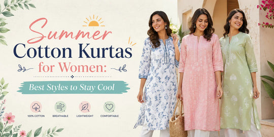 Summer Cotton Kurtas for Women: Best Styles to Stay Cool