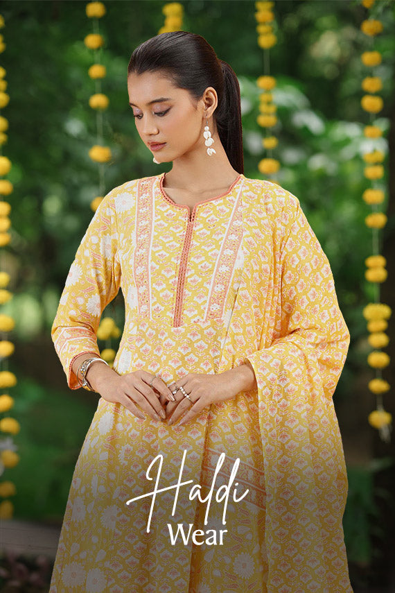 Haldi Dress for Women