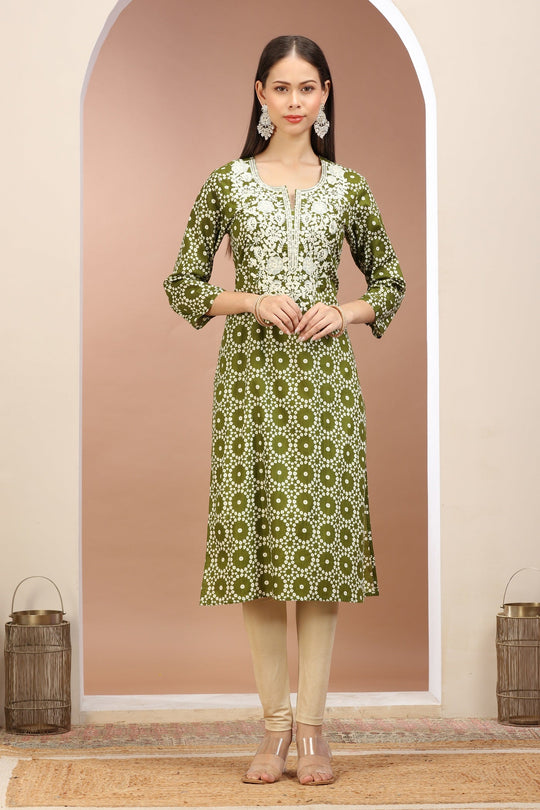 Straight Cut Kurti For Women