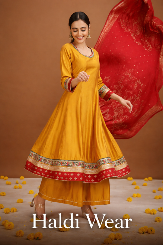 Haldi Dress for Women
