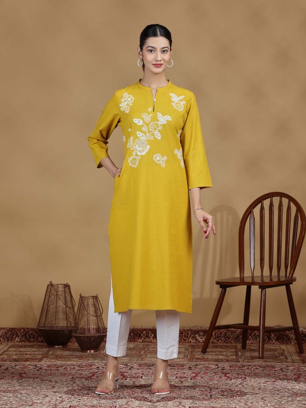Yellow Kurtis