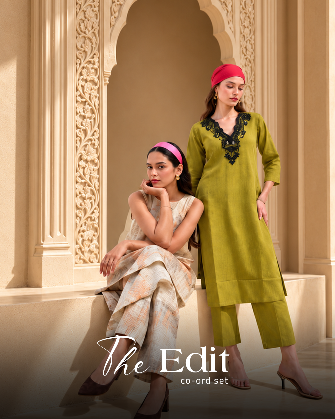 Co ord sets collection at Cotton Culture