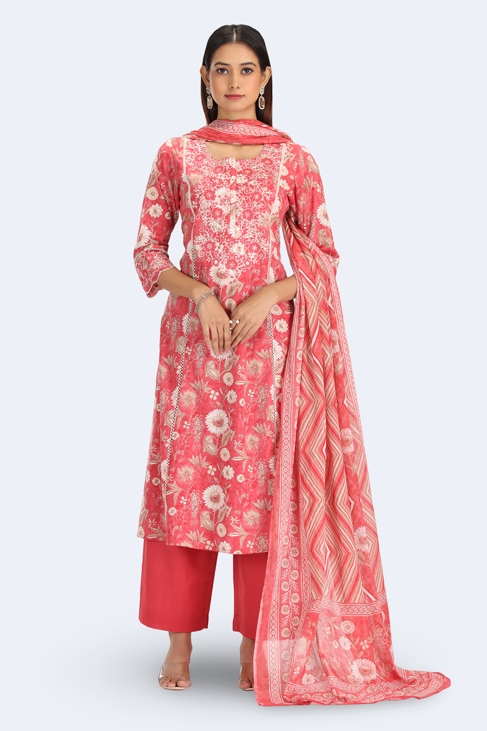 coral-pink-jaipuri-cotton-embroidered-straight-kurta-pant-and-dupatta-suit-set