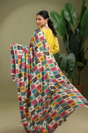 Multi Floral Printed Dupatta