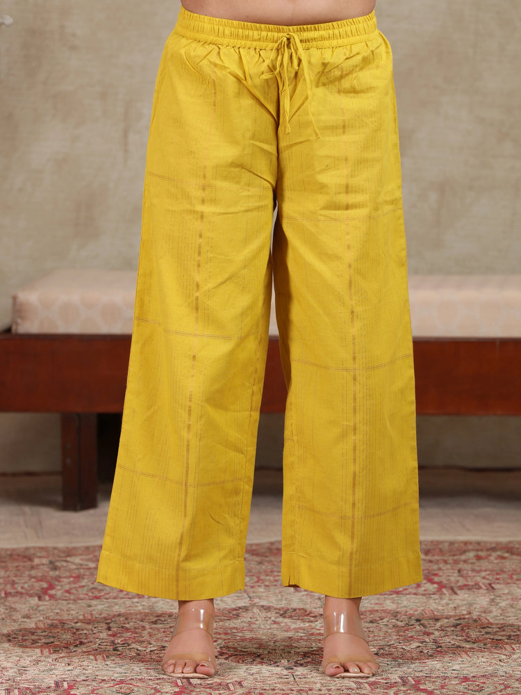 Mustard Solid Anarkali Ethnic Set