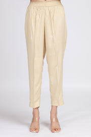 Off White Rayon Embroidered Straight Kurta Pant and Dupatta Suit Set