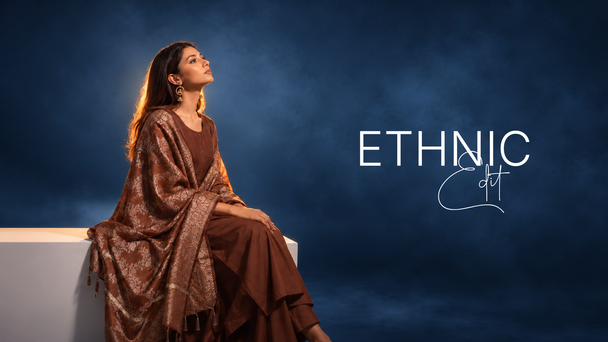 Ethnic suits collection at Cotton Culture
