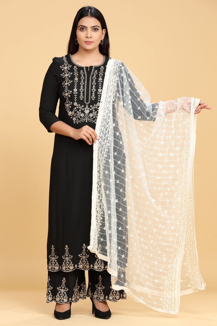 Dupatta D13 Off White