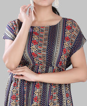 Mahfuzah Multicolour Cotton Kurti
