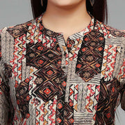 Samira Multicolor Rayon Short Kurta