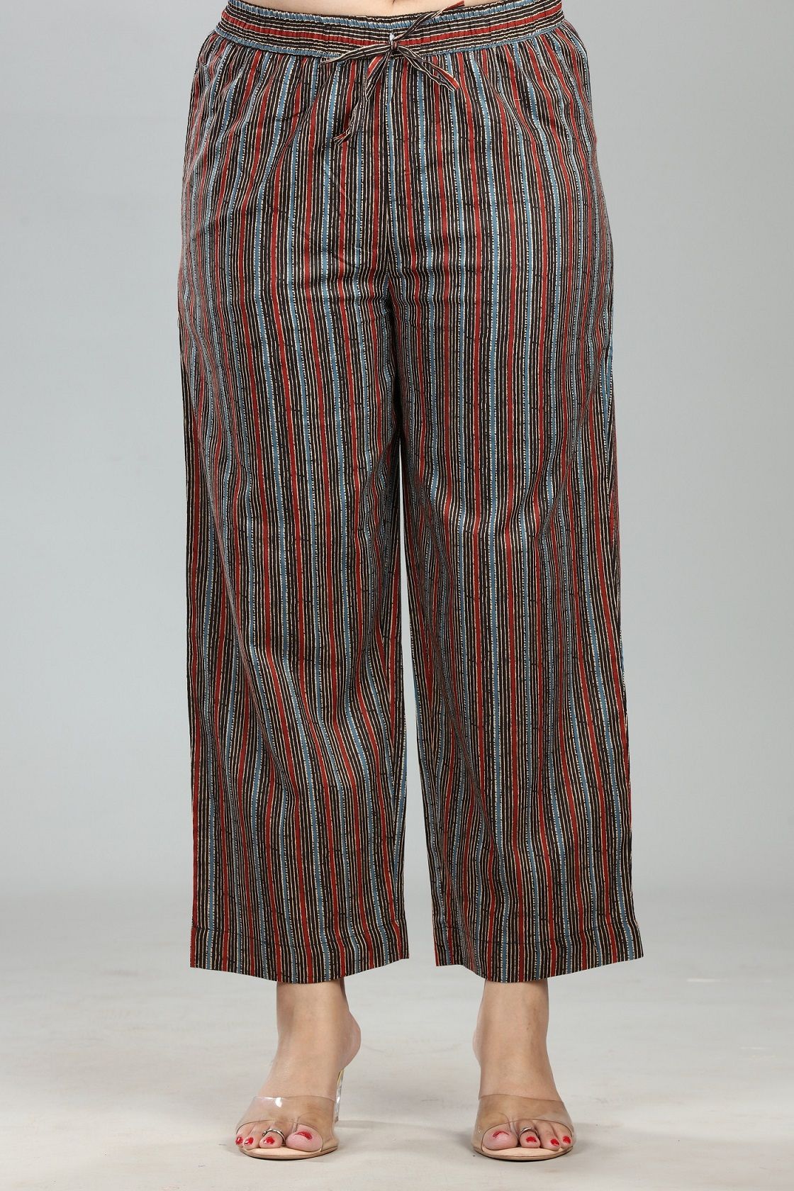 Madhu Multicolor Cotton Pant